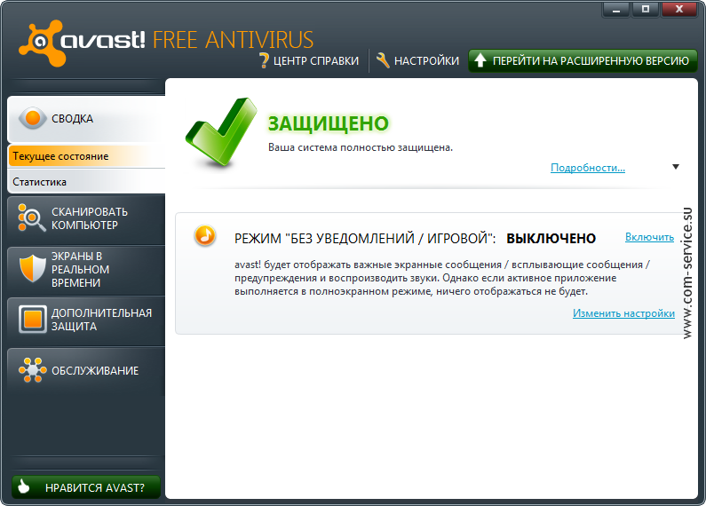 Антивирус Avast Free Antivirus